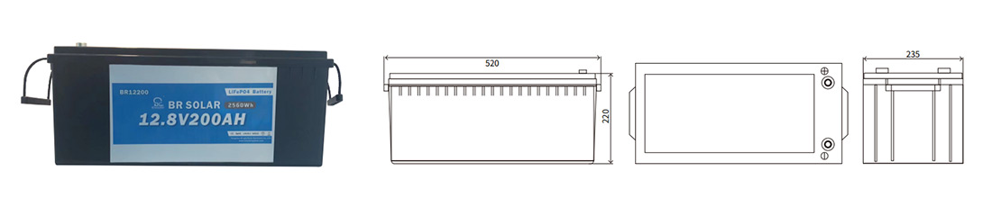 12.8V200AH-Deep-Cycle-Lithium-Baterya