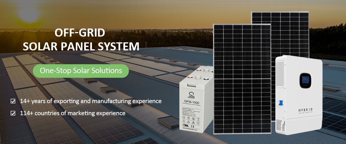 Sistema di pannelli solari off-grid da 8KW