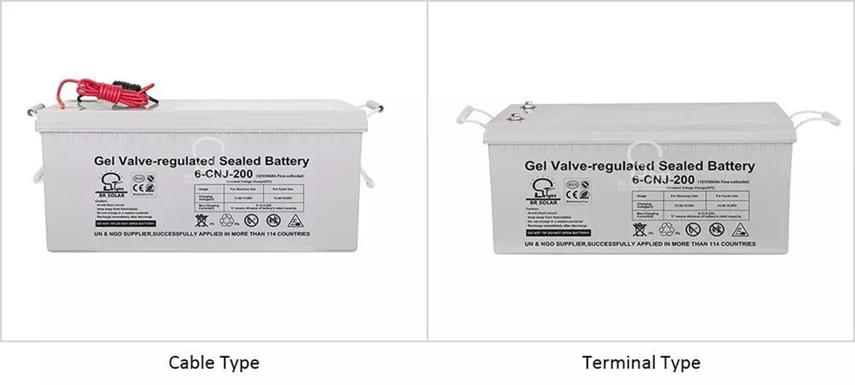 Guon ôfbyldings foar 12V 200Ah Gelled Solar Battery